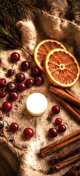Cranberry, Orange & Cinnamon Wax Melts