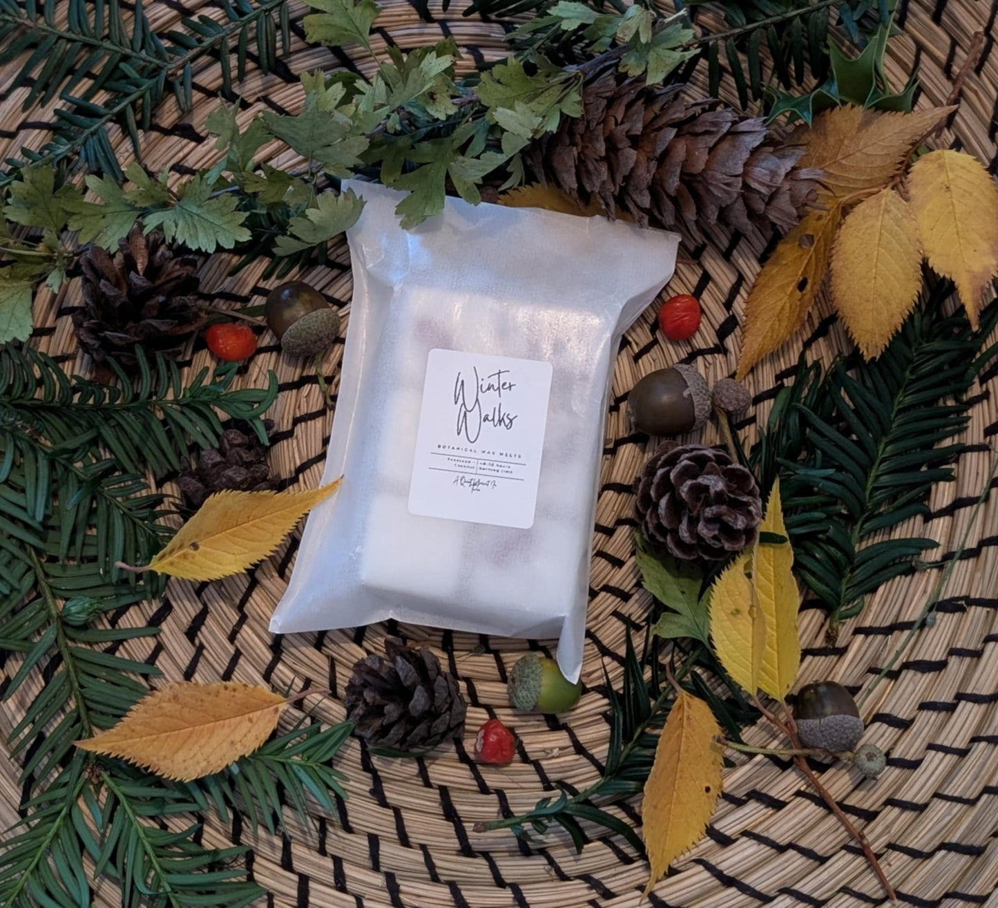 Winter’s Walk Wax Melts – Fresh Pine & Winter Woods