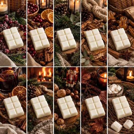 6 Cube Wax Melts - Hand-poured, natural wax melts for a little corner of calm.£5