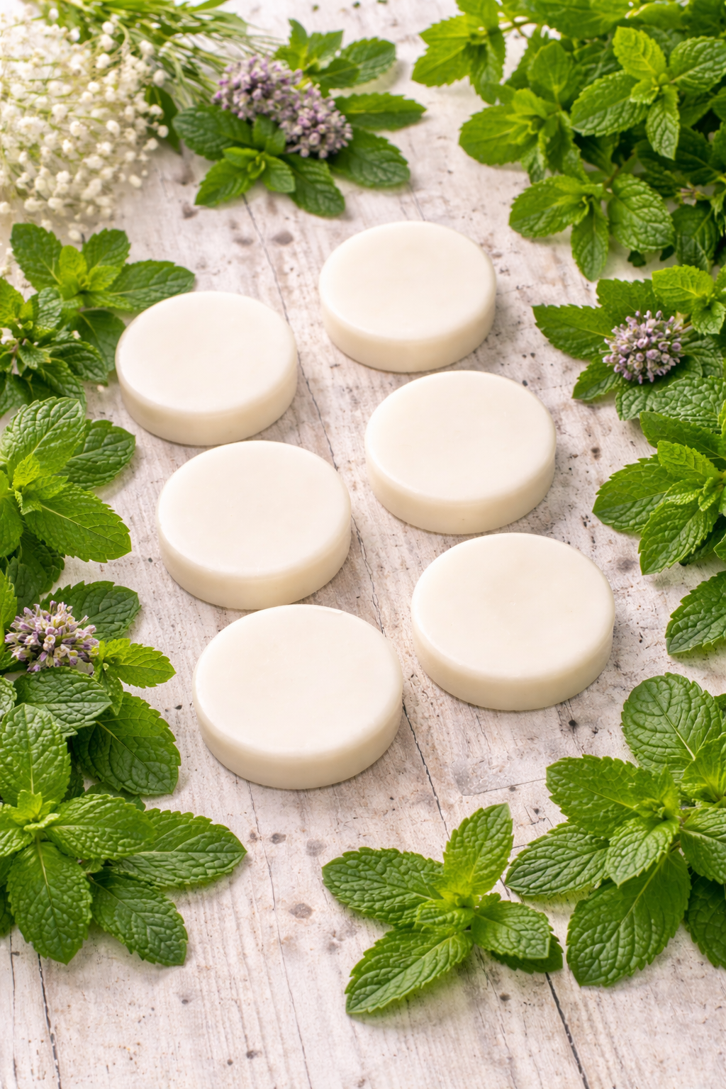 Herb Garden Sample Set – 4 Botanical Wax Melts